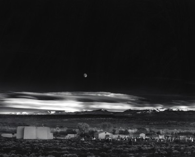 5 400x322 - Moonrise by Ansel Adams